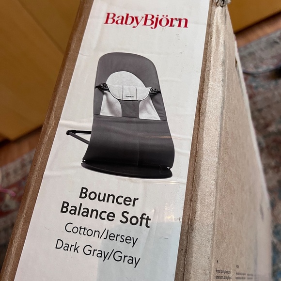 BabyBjorn Bouncer Balance Soft Grey NIB - Picture 4 of 6